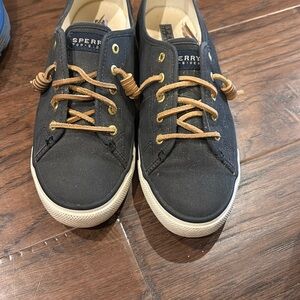 Sperry Navy Canvas Sneakers